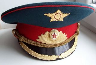 Russian Soviet Moscow Kremlin Honour Guard Officer parade uniform rare visor cap 2