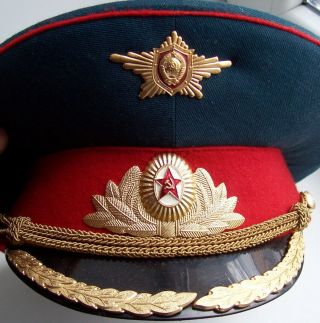 Russian Soviet Moscow Kremlin Honour Guard Officer parade uniform rare visor cap 4