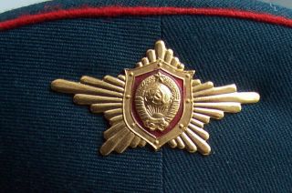 Russian Soviet Moscow Kremlin Honour Guard Officer parade uniform rare visor cap 5