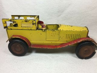 The Dayton Friction Toy Co.  Vintage Fire Truck " Gyro " C.  1920 