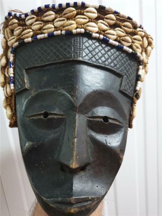 Old African Mask Kuba Lele African Helmet Mas Design Congo