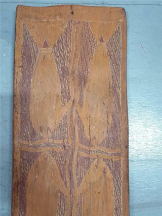 Aboriginal Bark Painting 4 X Fish Arnhemland