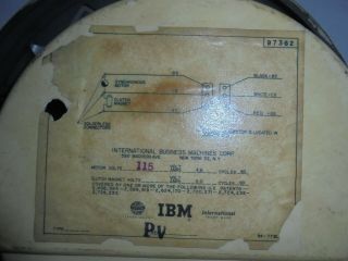 Vintage IBM wall clock 5