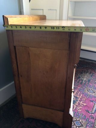 Antique Nightstand Table With Drawers 5