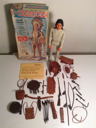 Marx Johnny West Best Of The West Action Figure Accessory Custom Chief Cherokee