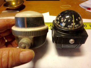 Vintage Automobile / Rat Rod Liquid Compass 