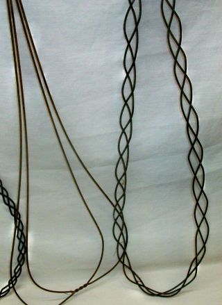 4 Antique Carpet,  Rug Beaters (Metal with Wood Handles) Vintage 25 