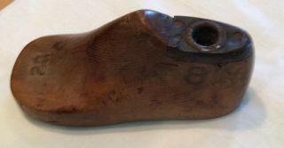 Antique Infant shoe mold left foot Stewart & Potter 3