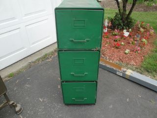 Antique/vintage Industrial Shaw Walker Metal File Cabinet (s) - Pick Up Only