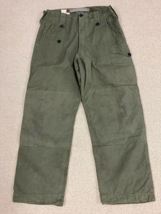 V.  Rare 1952 Pattern British Army Combat Trousers - Size 4 (med/reg)