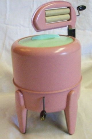 Vintage Toy Wolverine Pink Deluxe Washer - 1950 