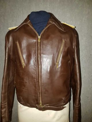 Ww2 Luftwaffe Pilot Leather Jacket