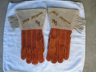 Vintage Roy Rogers Gloves