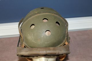 Early WW2 U.  S.  Army M - 38 Tankers Helmet w/Goggles,  Complete & 3