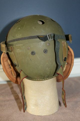 Early WW2 U.  S.  Army M - 38 Tankers Helmet w/Goggles,  Complete & 6