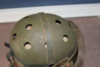 Early WW2 U.  S.  Army M - 38 Tankers Helmet w/Goggles,  Complete & 7