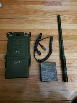Harris Rf - 5800v - Mp Vhf Manpack Radio With Accessories.