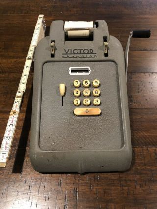 Victor Champion Adding Machine -