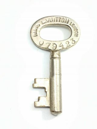 Antique Louis Vuitton Steamer Trunk Key L.  Vuitton Paris London Key 079423