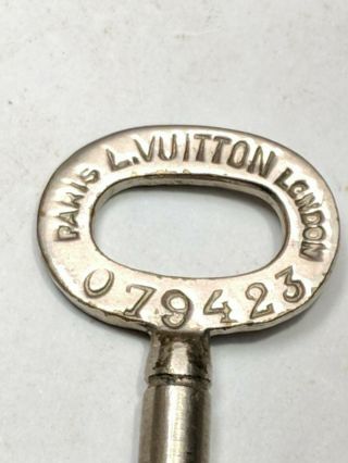 Antique Louis Vuitton Steamer Trunk Key L.  Vuitton Paris London Key 079423 3