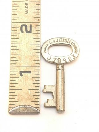 Antique Louis Vuitton Steamer Trunk Key L.  Vuitton Paris London Key 079423 4