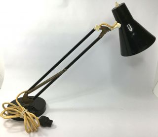 Anglepoise Metal Desk Lamp Made In Denmark Vintage