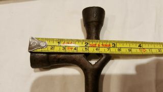 Vintage Antique IRON Bed Wrench 2