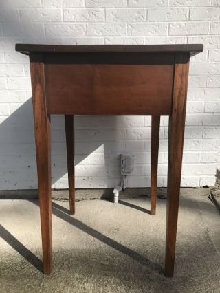 1 drawer side table stand - dovetailed from early 1900 ' s - Ship or local pickup 6