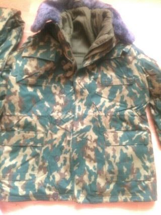 Russian Army Winter Jacket&pants Afghanka Vsr - 93 Flora 1995 Dated Ussr