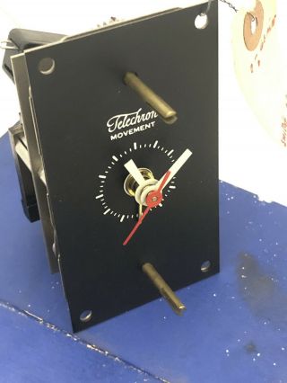 Vintage Telechron clock Motor and Face 2