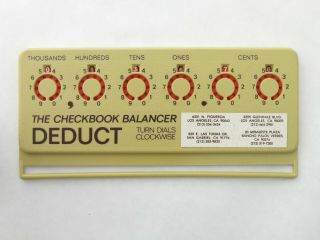 The Checkbook Balancer,  a Dial - Type Adder with Subtraction. 3