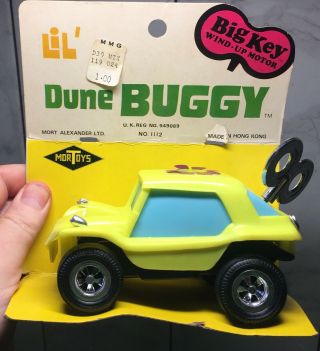 1970s Nos • Dune Buggy • Wind - Up Toy,  By Mortoys‼️big Key