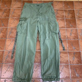 Orig Vietnam War Us Army/usmc 2nd Pattern Jungle Trouser Pants.  Ml.  Non Rip Stop.