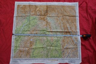 WW2 CBI China Cloth Map and Blood Chit No.  133 AAF Army Air Force Pilots USAAF 6