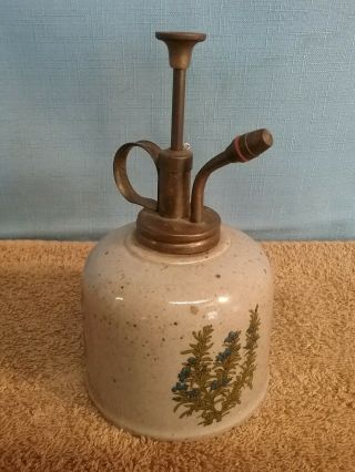 Vintage Hand Pump Plant Herb Mister Sprayer
