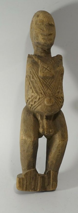 Authentic Antique 19th C.  Dogon Statue From Mali West Africa