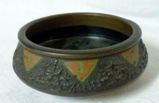 Arts & Crafts Stickley Era Mission Art Pottery Bowl Japan