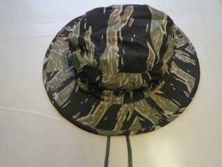 1,  Hat,  Ussf Tiger Stripe Boonie Hat,  Hat W Chin Rope,  Hat,  Great