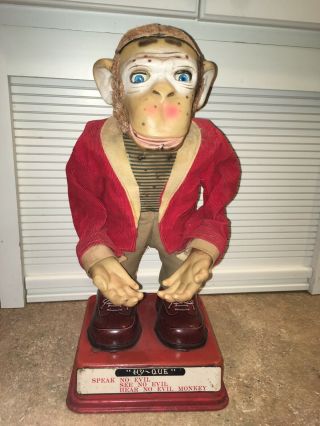 Vintage Rosco Monkey Hear No Evil See No Evil Speak No Evil.  Hy - Que Rare