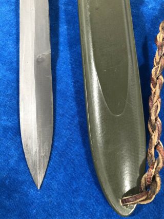 ULTRA RARE WW2 US M3 BOKER GUARD MARK TRENCH / FIGHTING KNIFE WWII 4