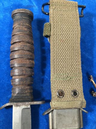ULTRA RARE WW2 US M3 BOKER GUARD MARK TRENCH / FIGHTING KNIFE WWII 6