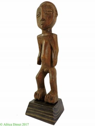 Lega Miniature Figure Congo African Art Was $75.  00