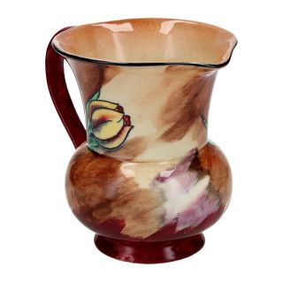 An H & K Tunstall Tuliptime jug English Art Deco pottery 2