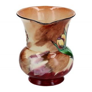 An H & K Tunstall Tuliptime jug English Art Deco pottery 3