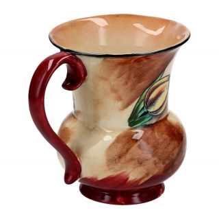 An H & K Tunstall Tuliptime jug English Art Deco pottery 6
