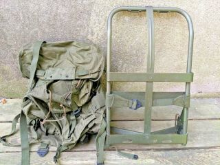 Vintage Military Alice Pack Backpack Frame Lc - 2