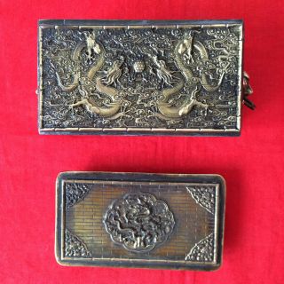 antique The ancient Chinese women ' s jewelry box 2