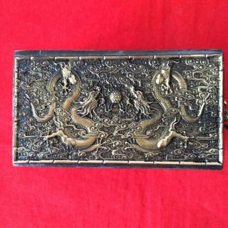 antique The ancient Chinese women ' s jewelry box 3