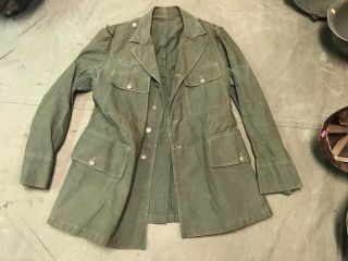 99k Rare Wwii German Heer Army M1943 M43 Summer Hbt Combat Field Tunic