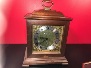 Vintage Antique Mahogany Seth Thomas Wooden Mantel Clock 3